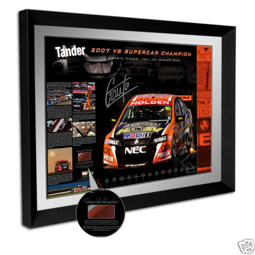 V8 Supercars – Garth Tander – 2007 V8 Supercar Champion Pr...