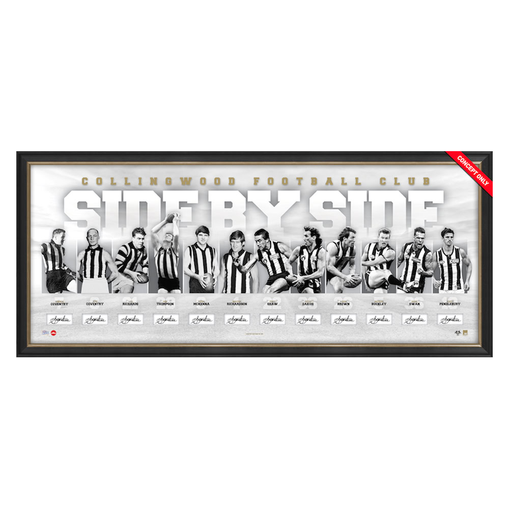 Collingwood – Champions of Collingwood Signed & Framed ̶...