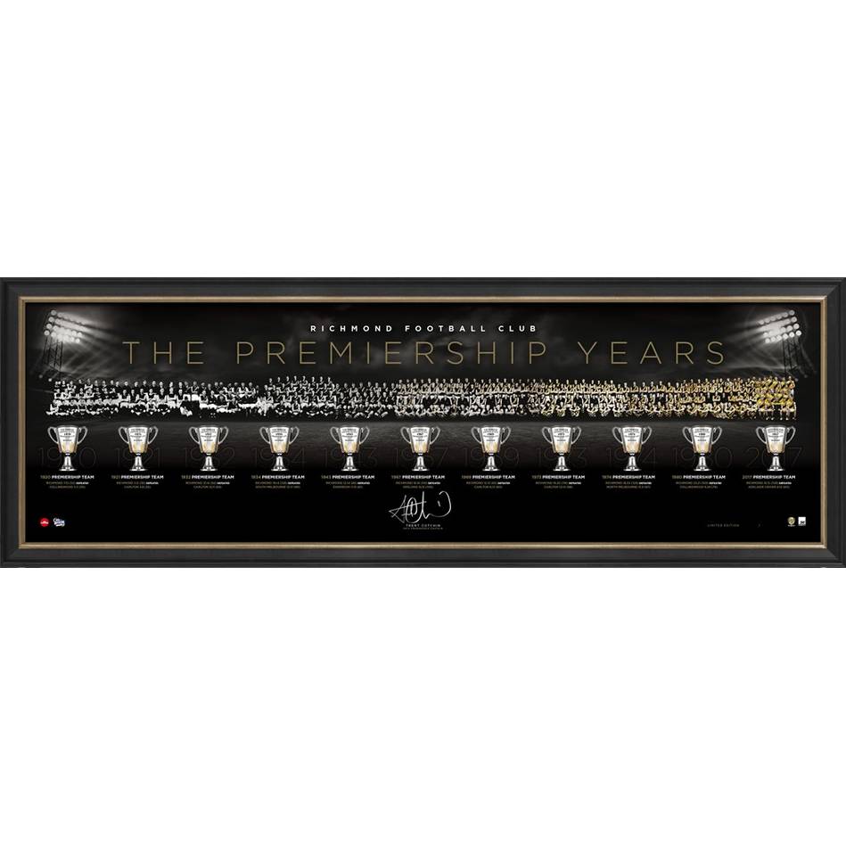 AFL – Richmond Tigers – “The Premiership Years”...