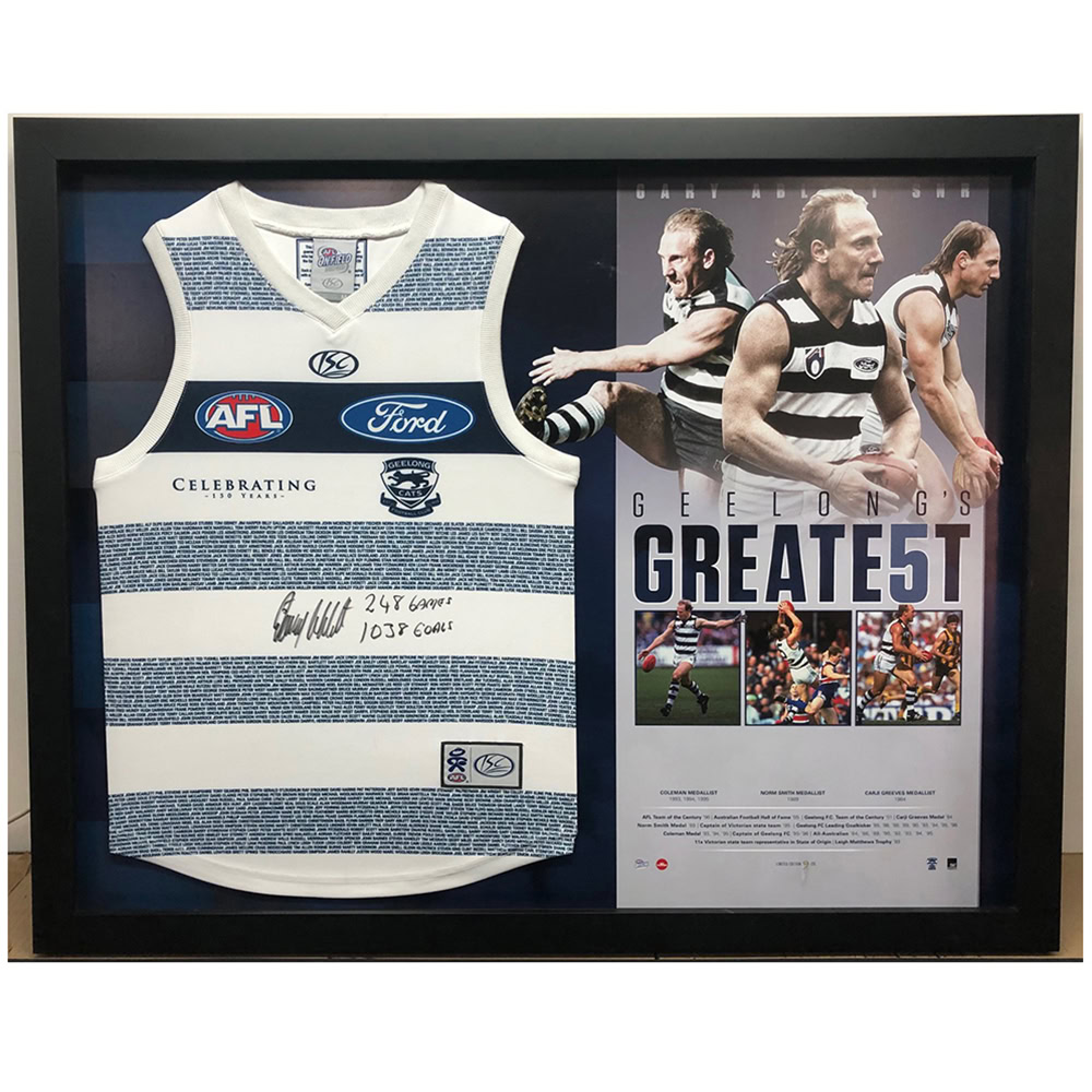 Geelong Cats – Geelong’s GREATE5T Gary Ablett Snr Signed a...