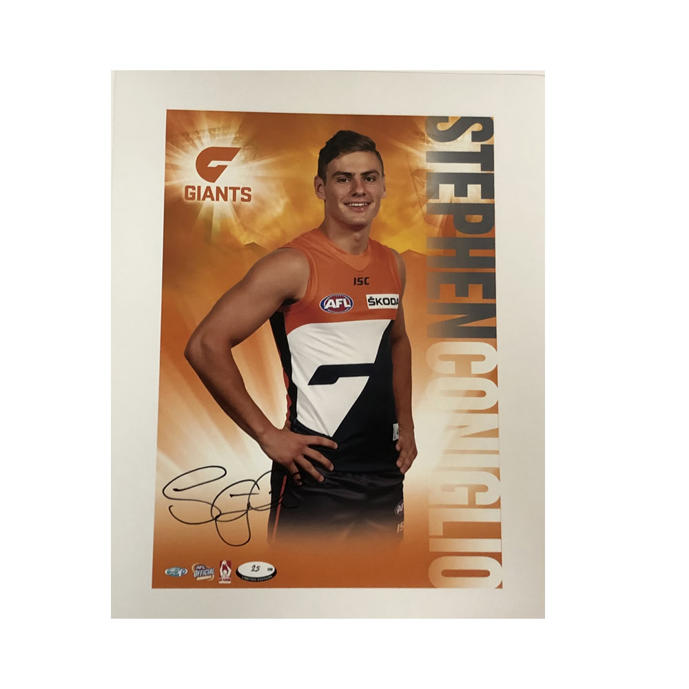 Greater Western Sydney Giants GWS – Hand Signed and Framed Hero ...
