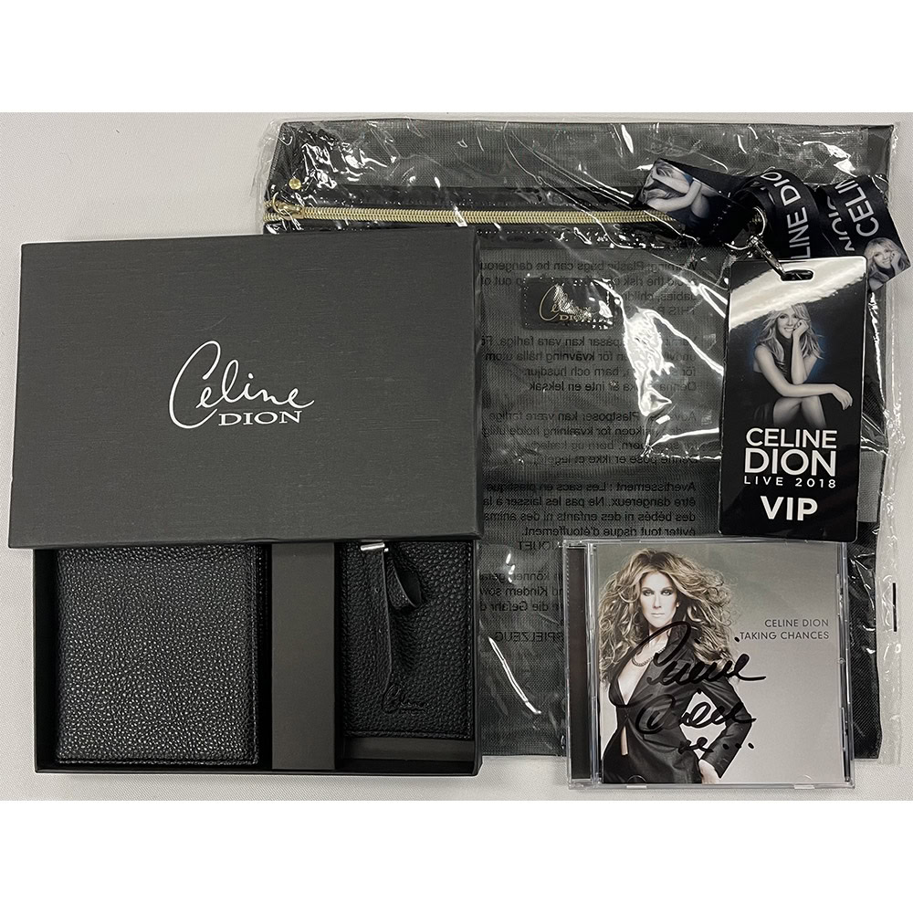 Celine Dion – Live 2018 Tour VIP Pack & Hand Signed Taking ...