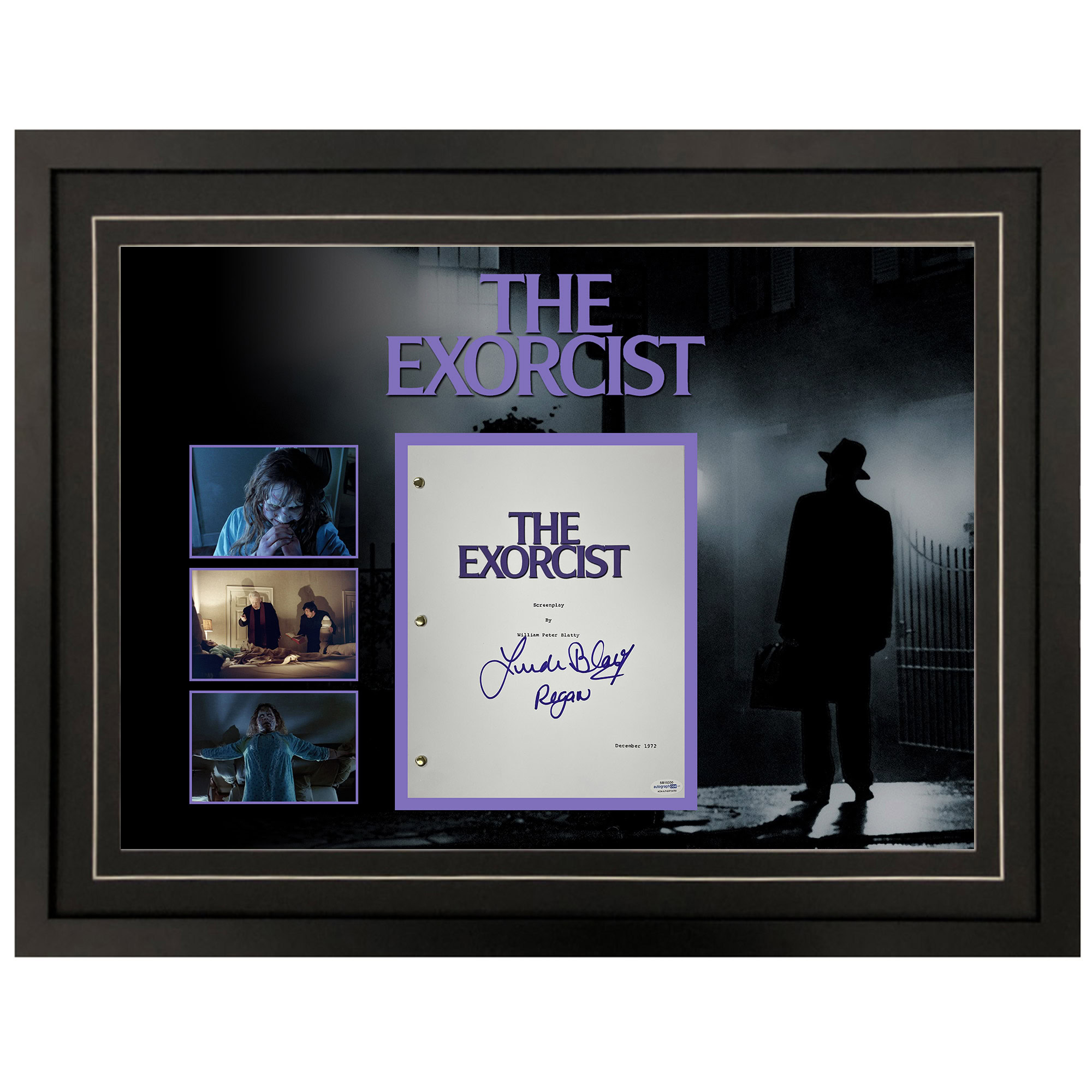 Linda Blair – Signed & Framed “The Exorcist” Mo...