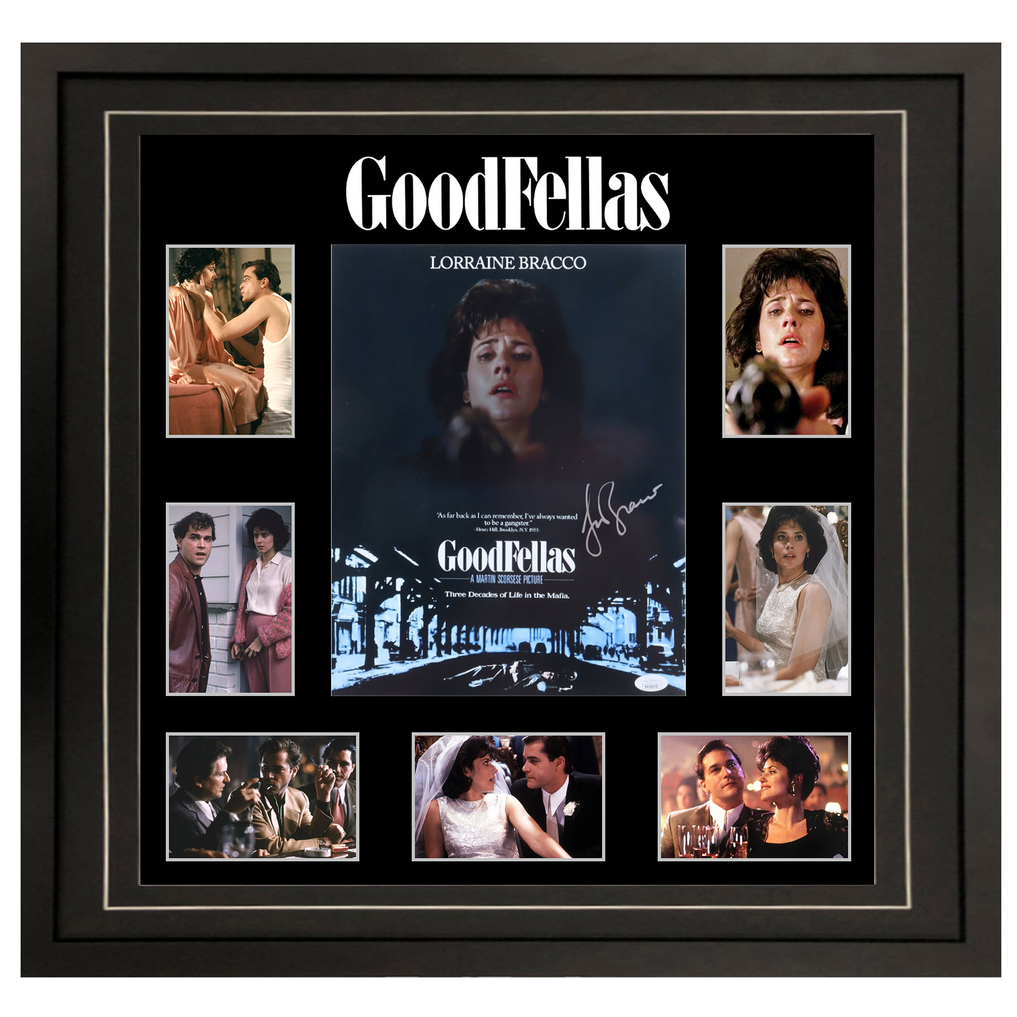 Lorraine Bracco – “Goodfellas” Signed & Framed 11&#...