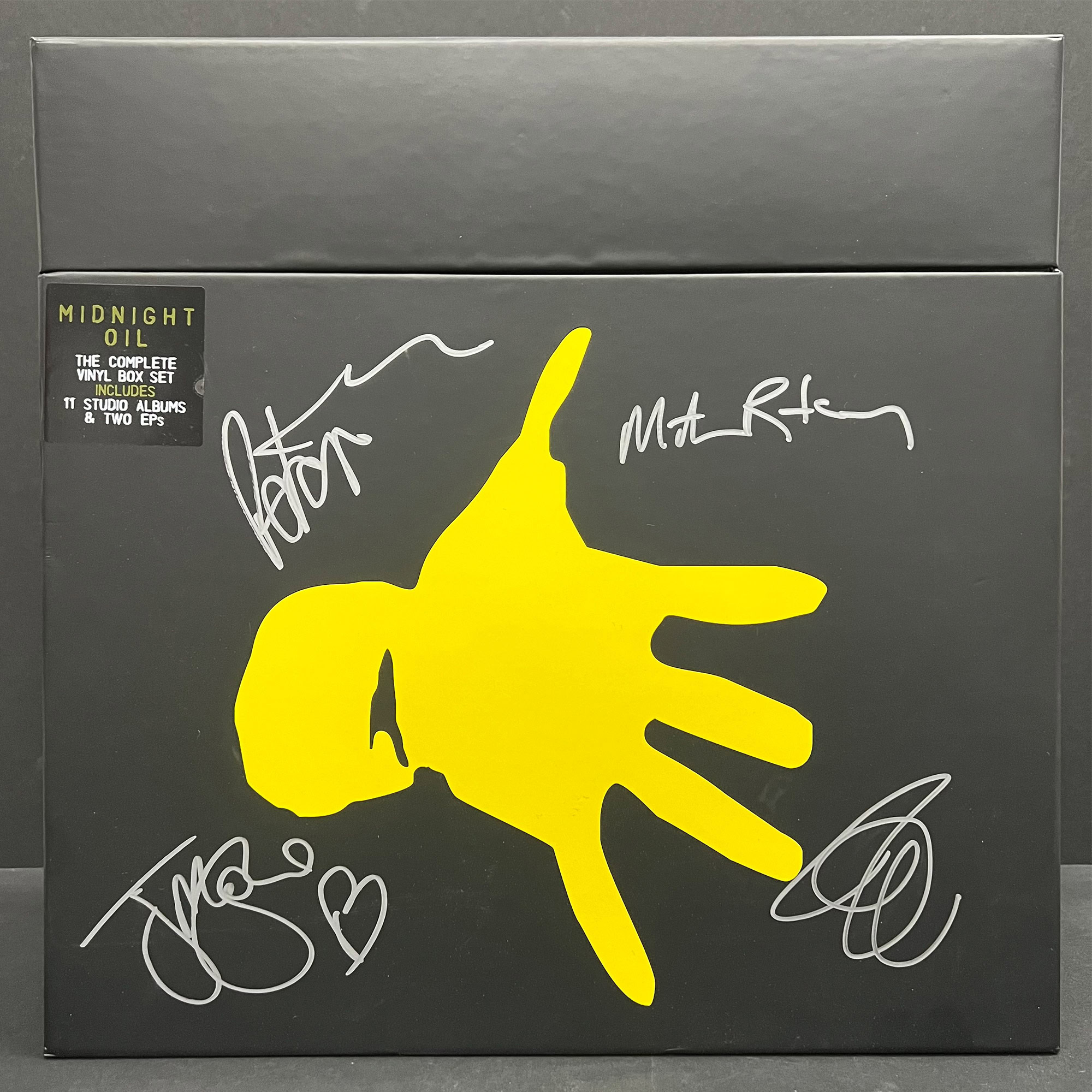 Midnight Oil – Hand Signed “The Vinyl Collection” De...