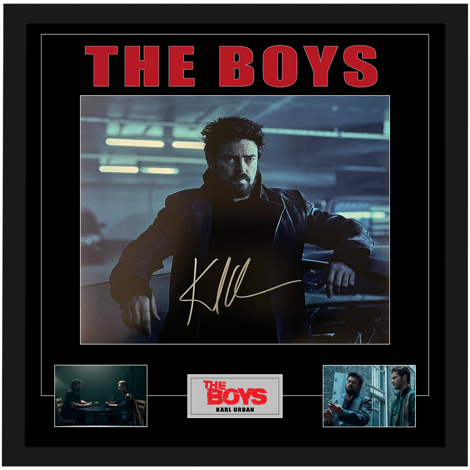 Karl Urban – The Boys Signed & Framed 16×20 Photograph...