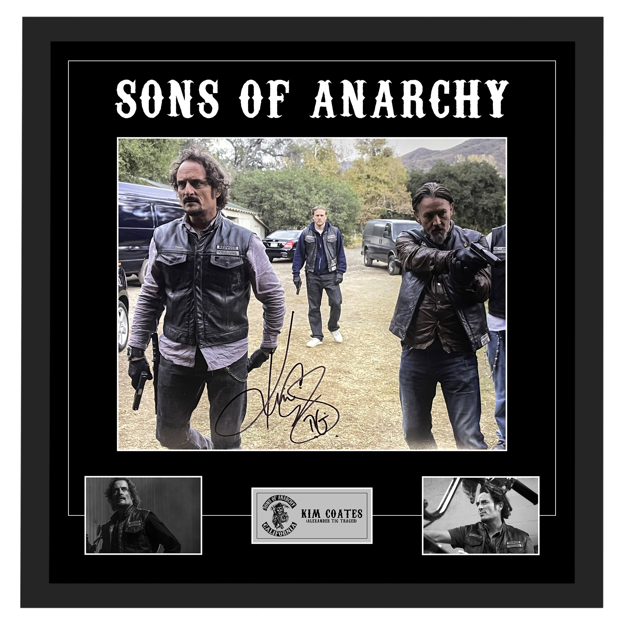 Kim Coates – Sons of Anarchy Signed & Framed 16×20 Pho...