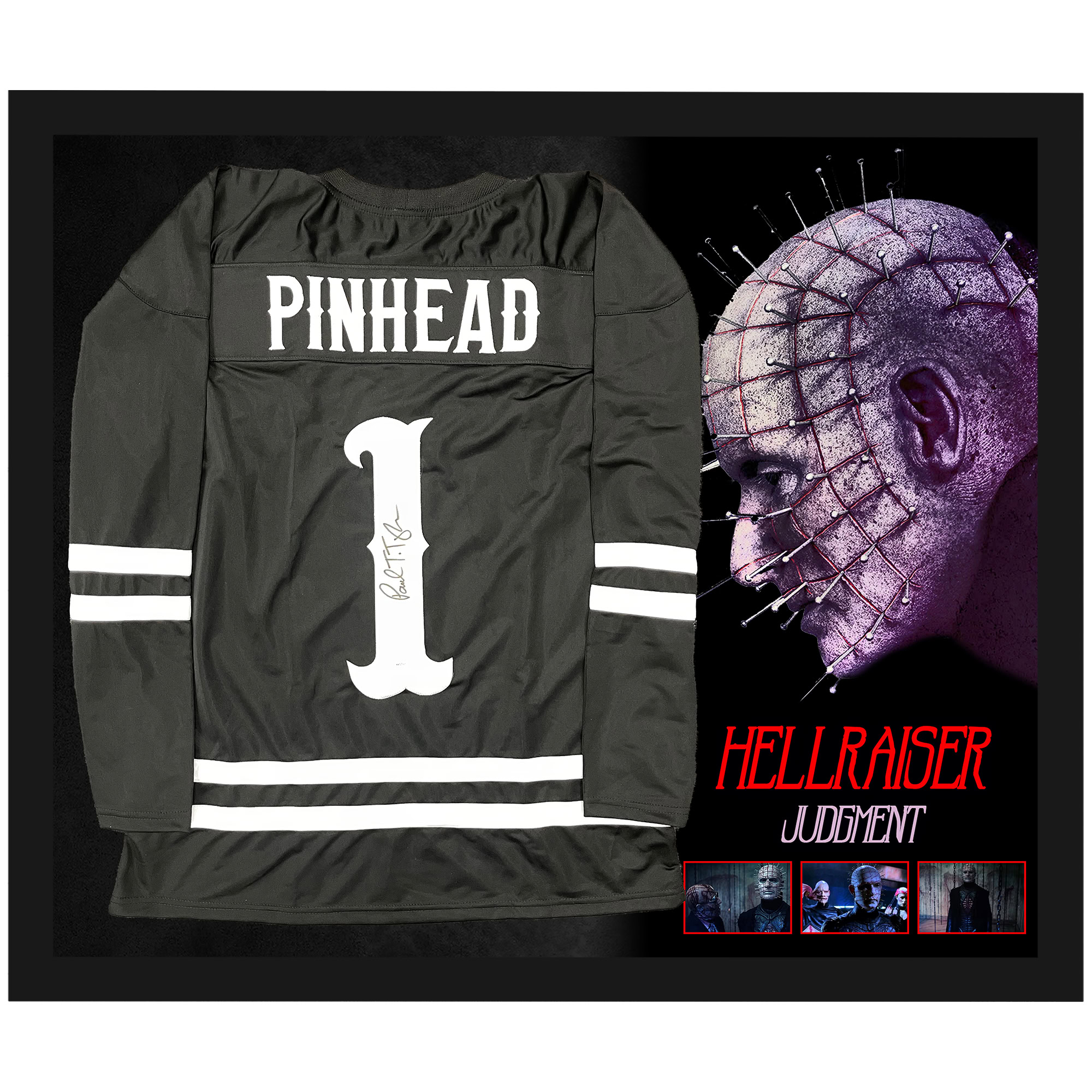 Paul T. Taylor Signed & Framed “Hellraiser: Judgement”...