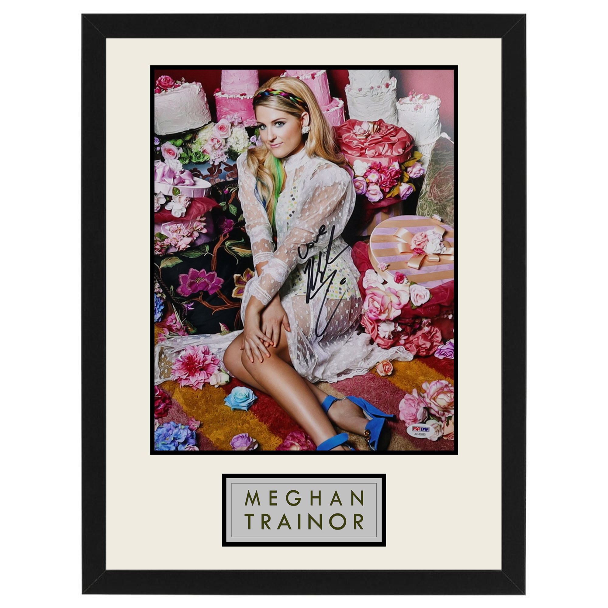 Music – Meghan Trainor Signed & Framed 11×14 Photo (PS...
