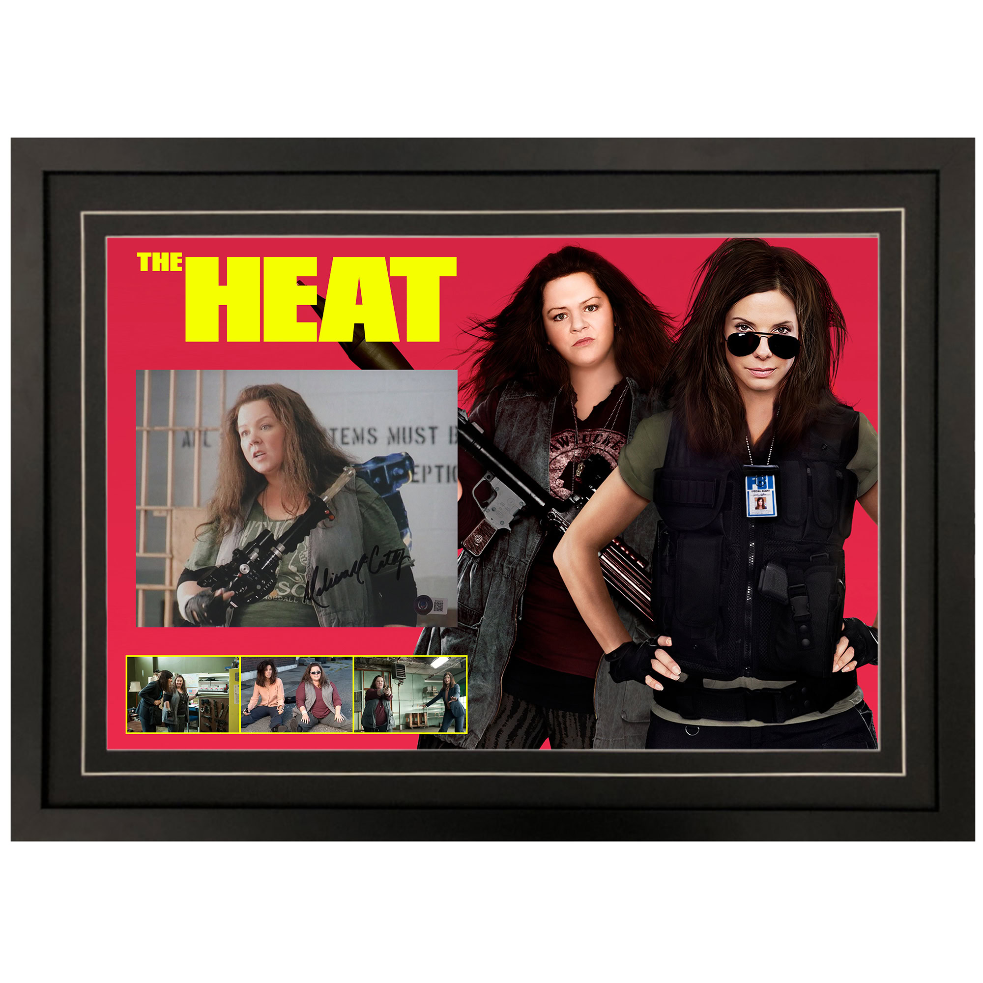 MELISSA MCCARTHY Signed & Framed THE HEAT 8×10 Photograph (B...