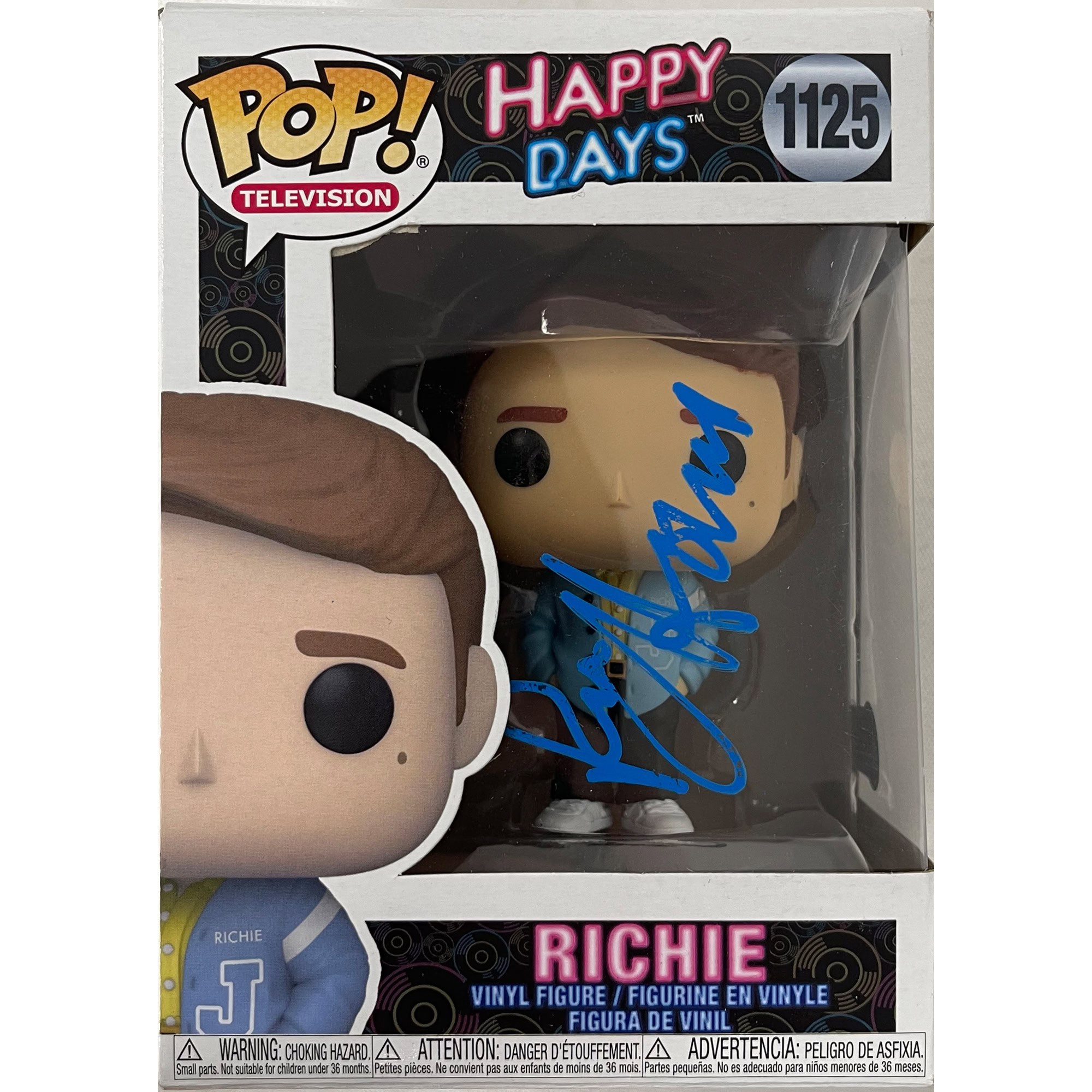 RON HOWARD Signed “Happy Days” Richie #1125 Funko Pop! Vin...
