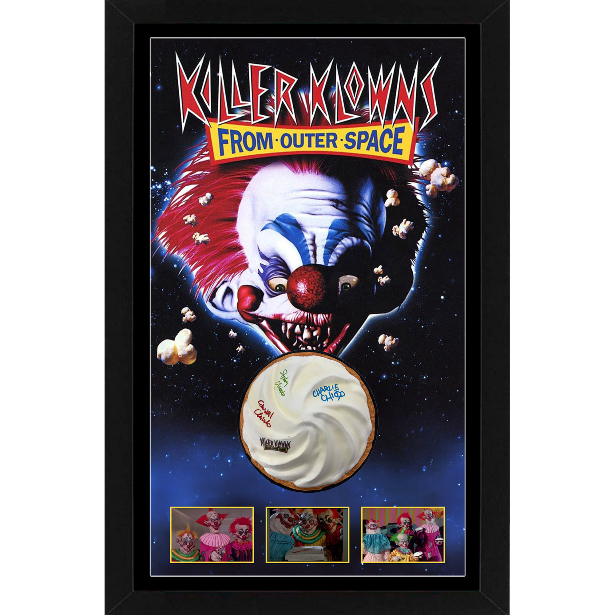 Killer Klowns From Outer Space – Signed & Framed Acid Pie (...