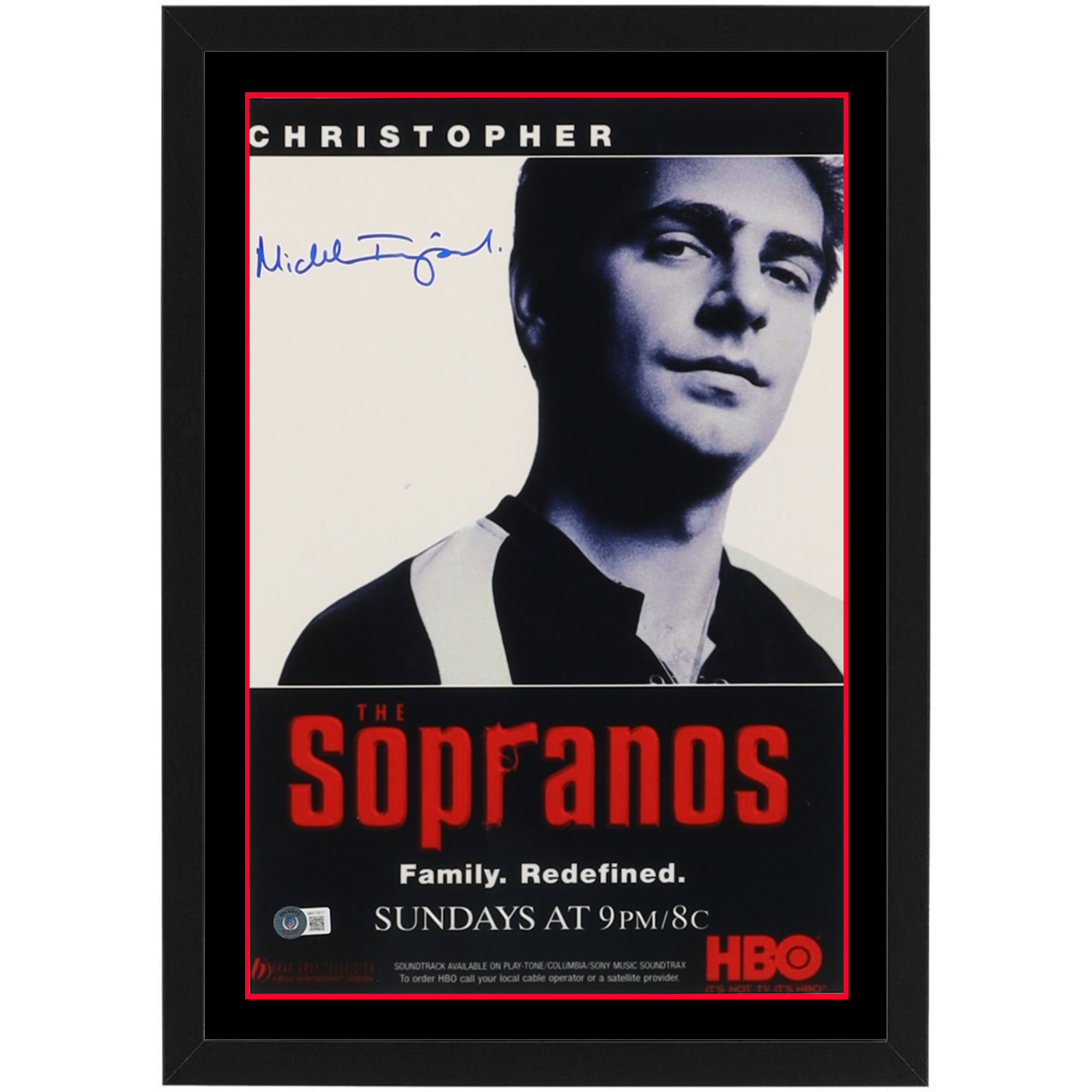 MICHAEL IMPERIOLI – “Sopranos” Signed & Framed ...
