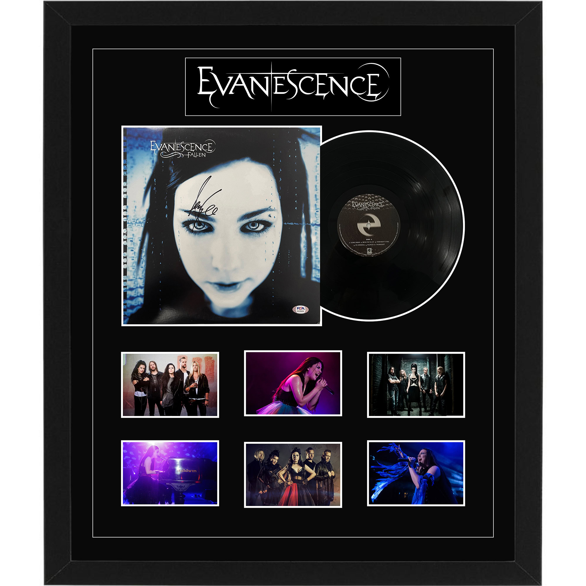 Evanescence – “Fallen” Amy Lee Signed & Framed ...