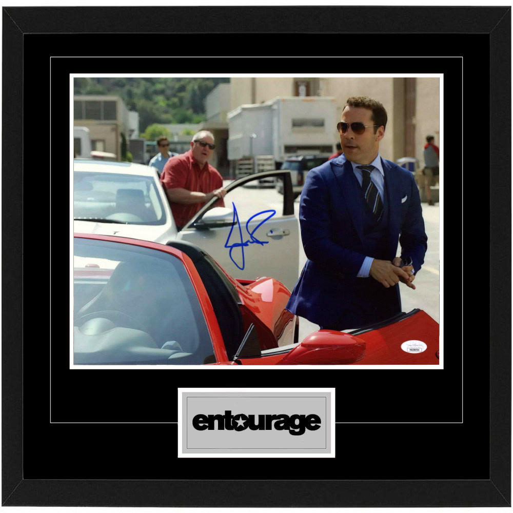 JEREMY PIVEN Signed & Framed ENTOURAGE 11×14 Photo (JSA COA)