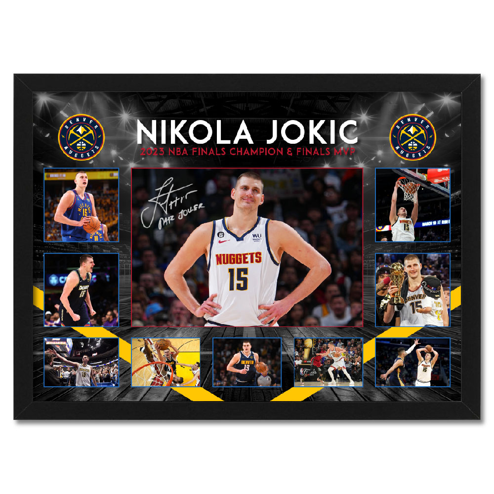 Basketball – Nikola Jokic Denver Nuggets 2023 Finals Champion &#...