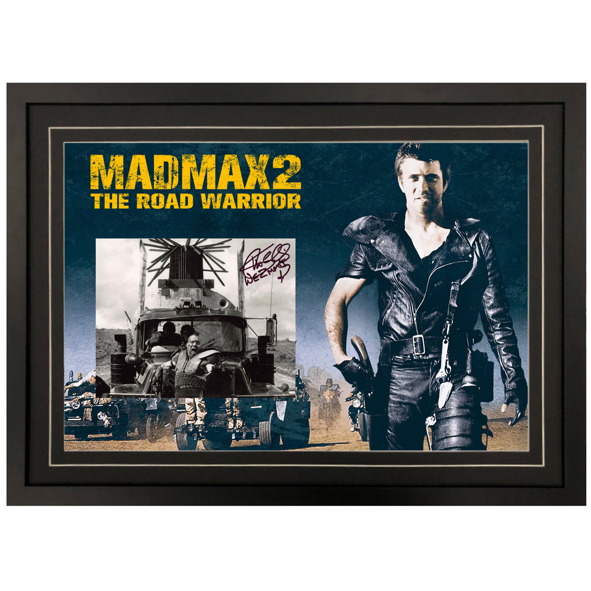 Vernon Wells – Signed & Framed “Mad Max 2” 8...