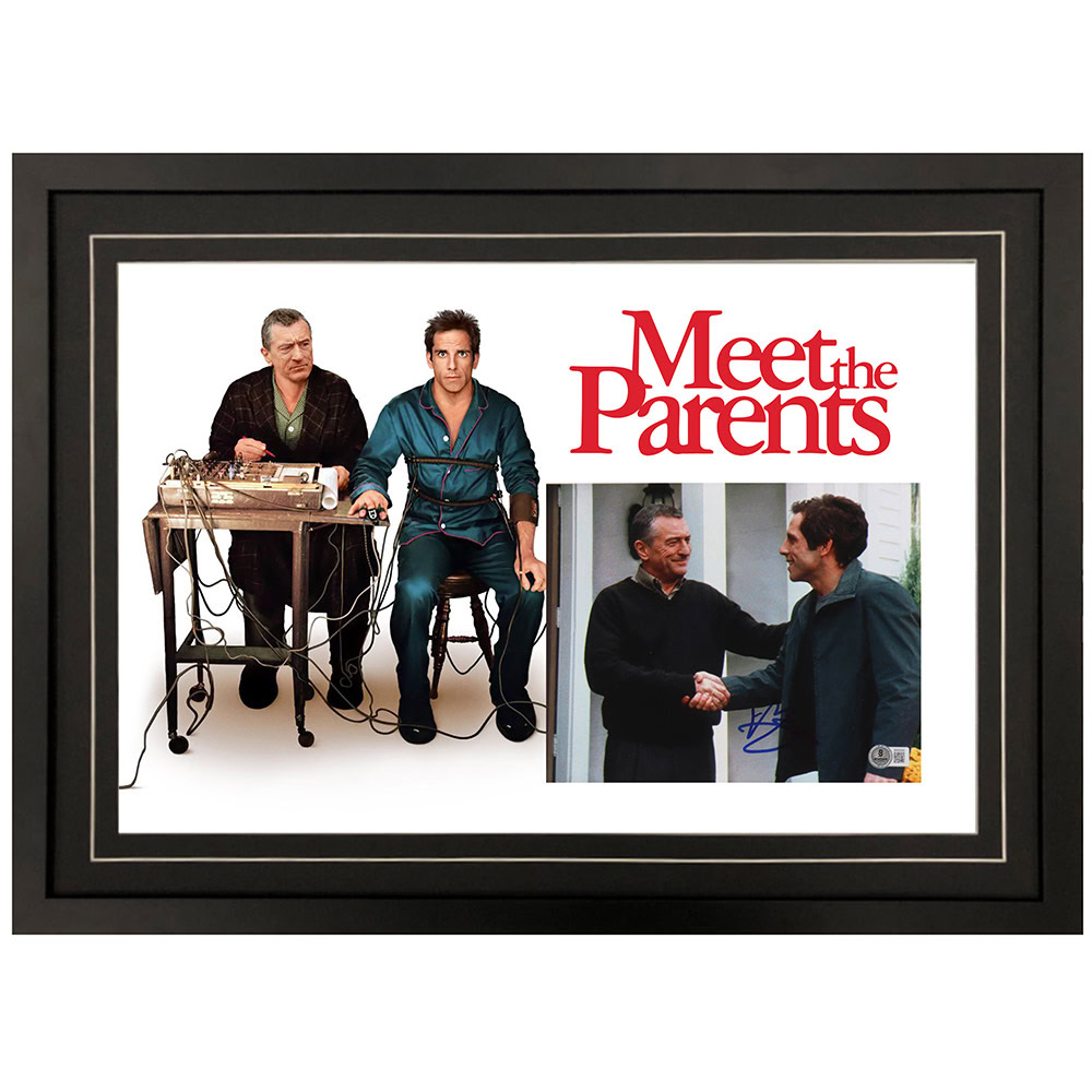 BEN STILLER Signed & Framed “Meet The Parents” 8×...