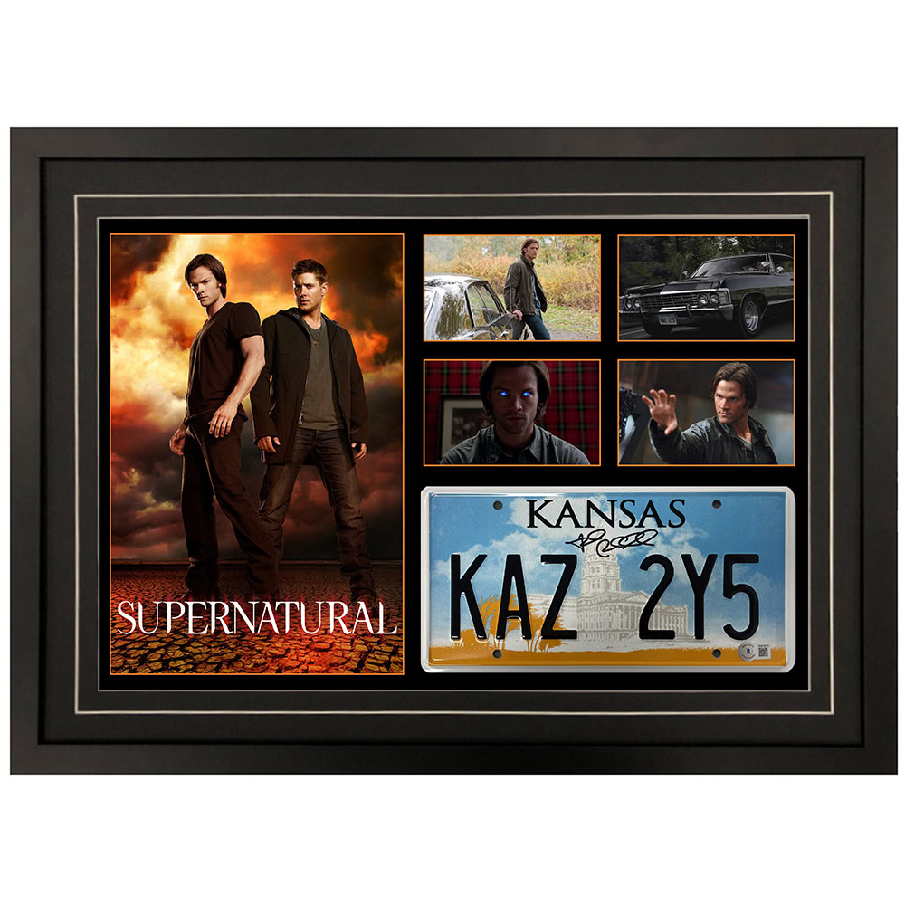 Jared Padalecki – “Supernatural” Signed & Frame...