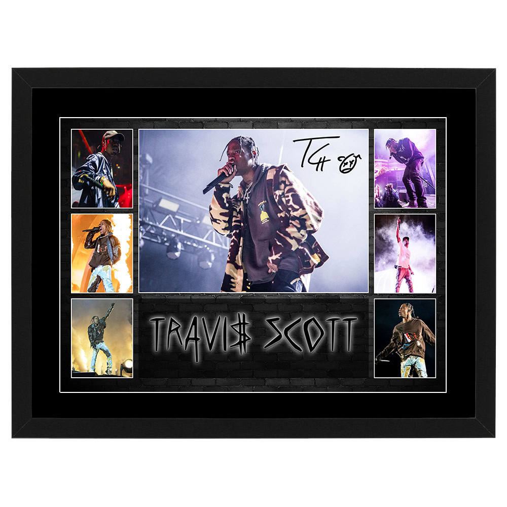 Music – TRAVIS SCOTT Framed Pre Print Collage