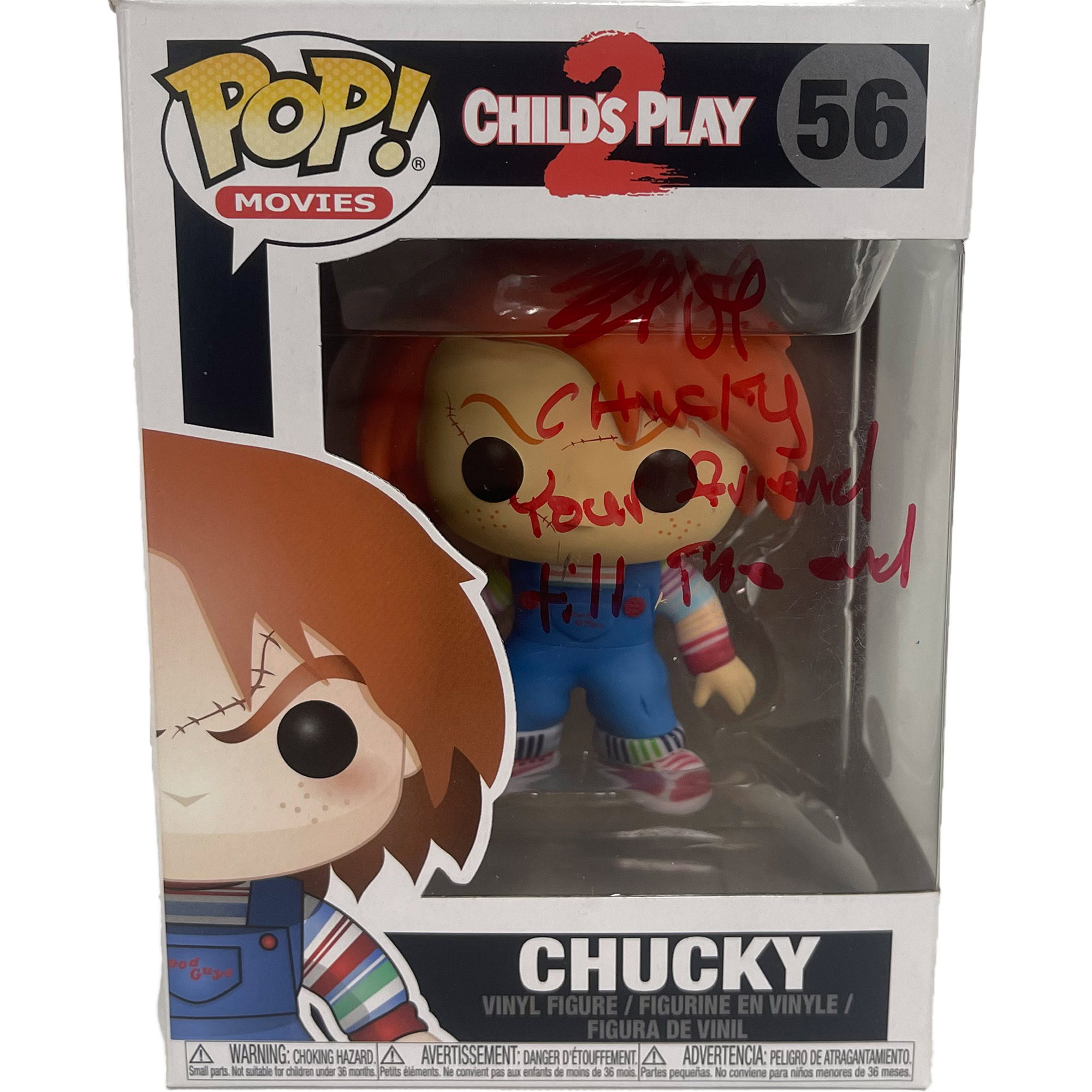 Brad Dourif – “Childs Play 2” Chucky #56 Signed Funk...