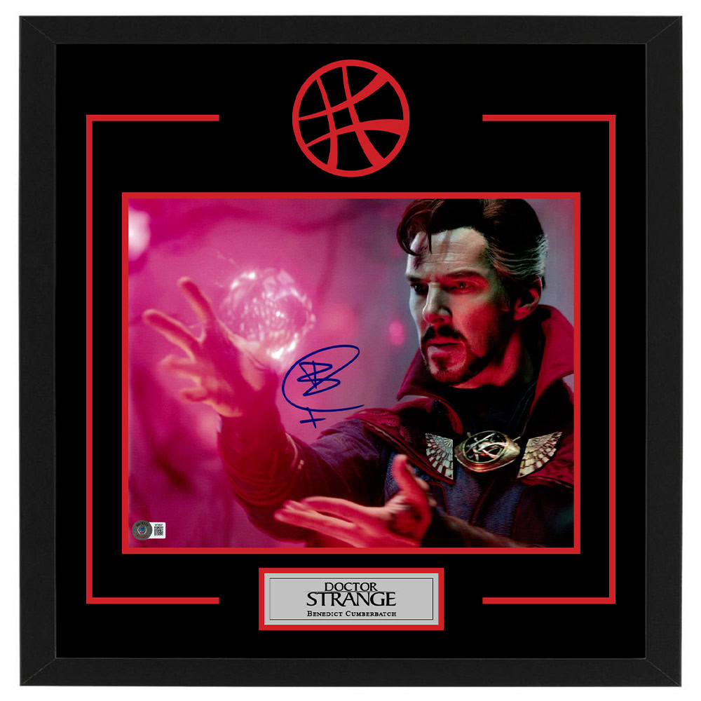Benedict Cumberbatch “Doctor Strange” Signed & Framed...