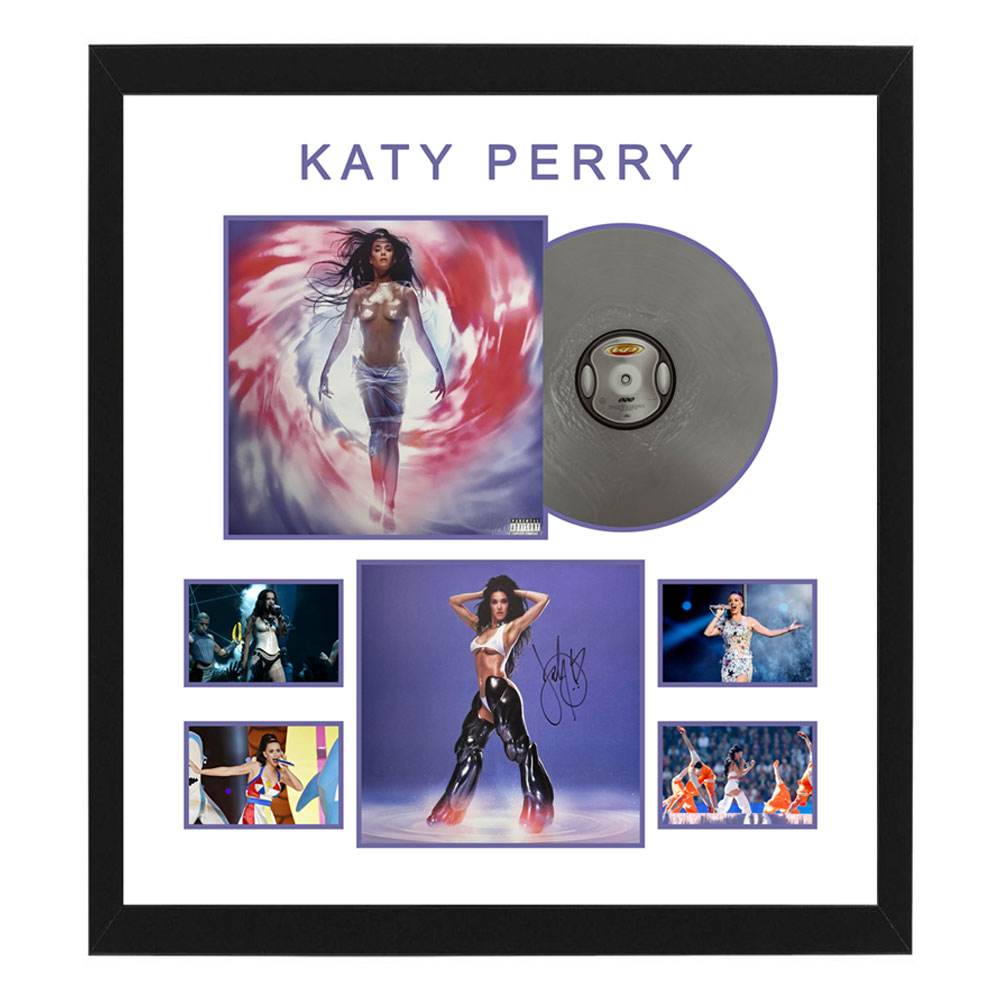 Music – Katy Perry – 143 Framed Vinyl Album With Signed Pr...