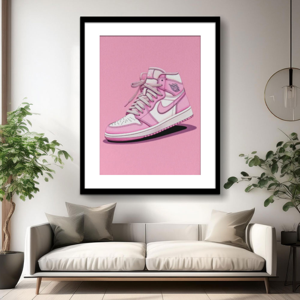 Wall Art – Pink Nike