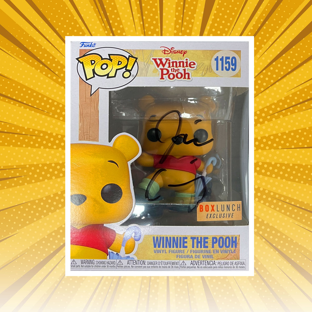 Jim Cummings – Winnie The Pooh #1159 Autographed Funko Pop! Viny...