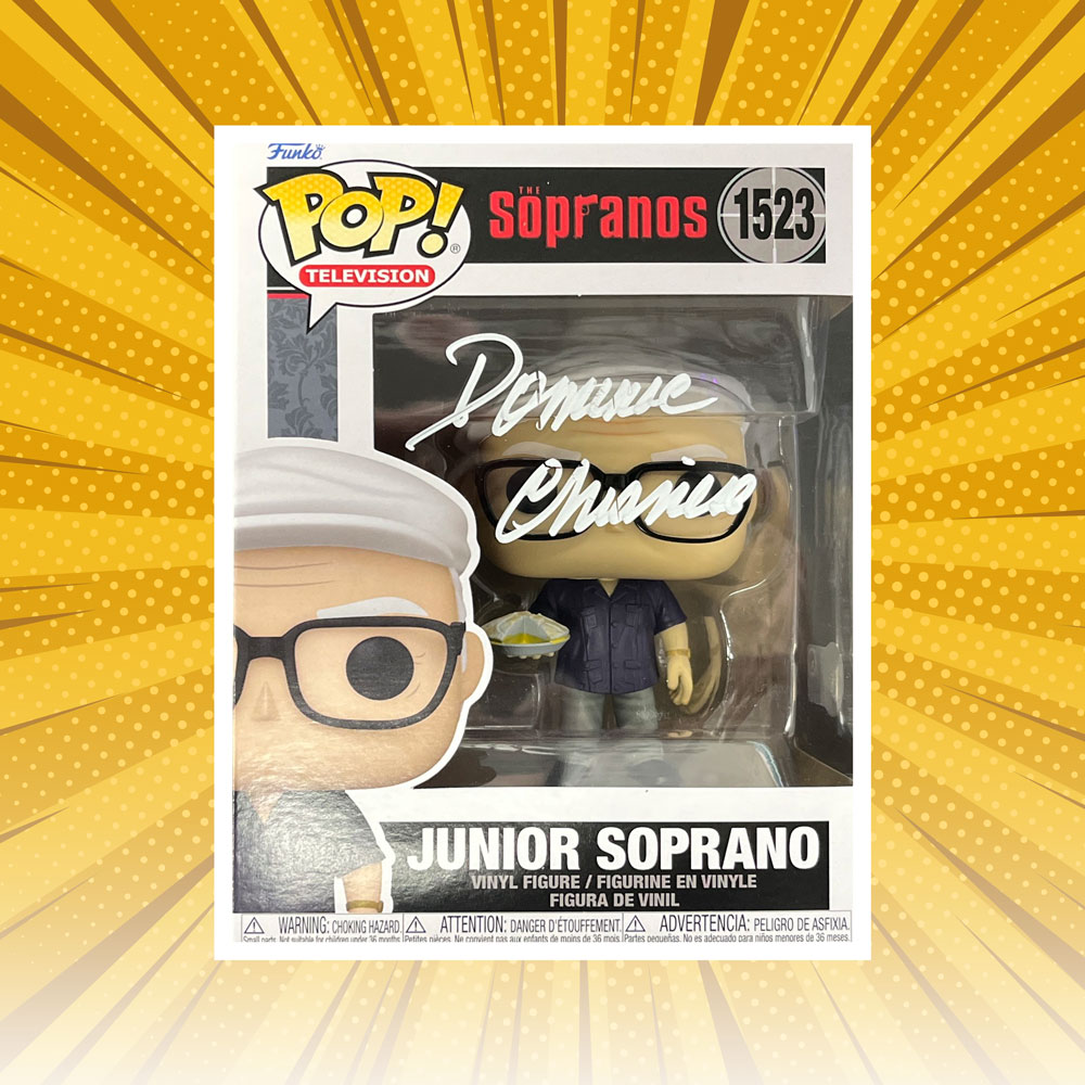 Dominic Chianese – “The Sopranos” #1523 Autographed ...