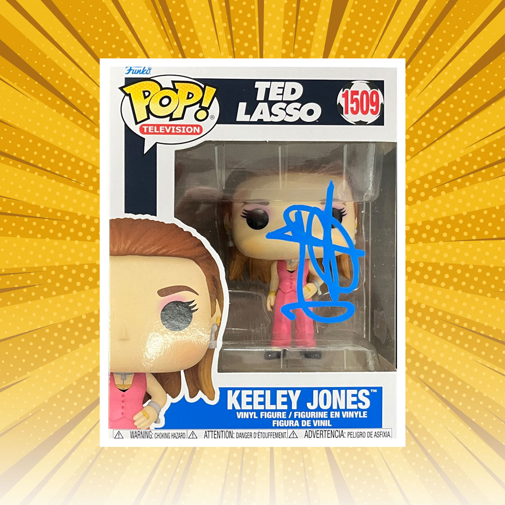 Juno Temple – “Ted Lasso” #1509 Autographed Funko Po...