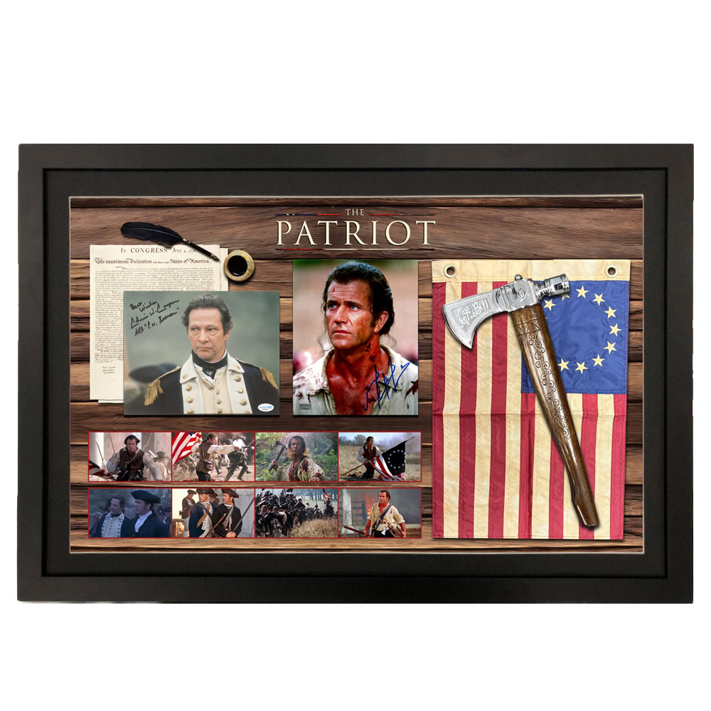 Mel Gibson – “The Patriot” Signed & Framed 8...