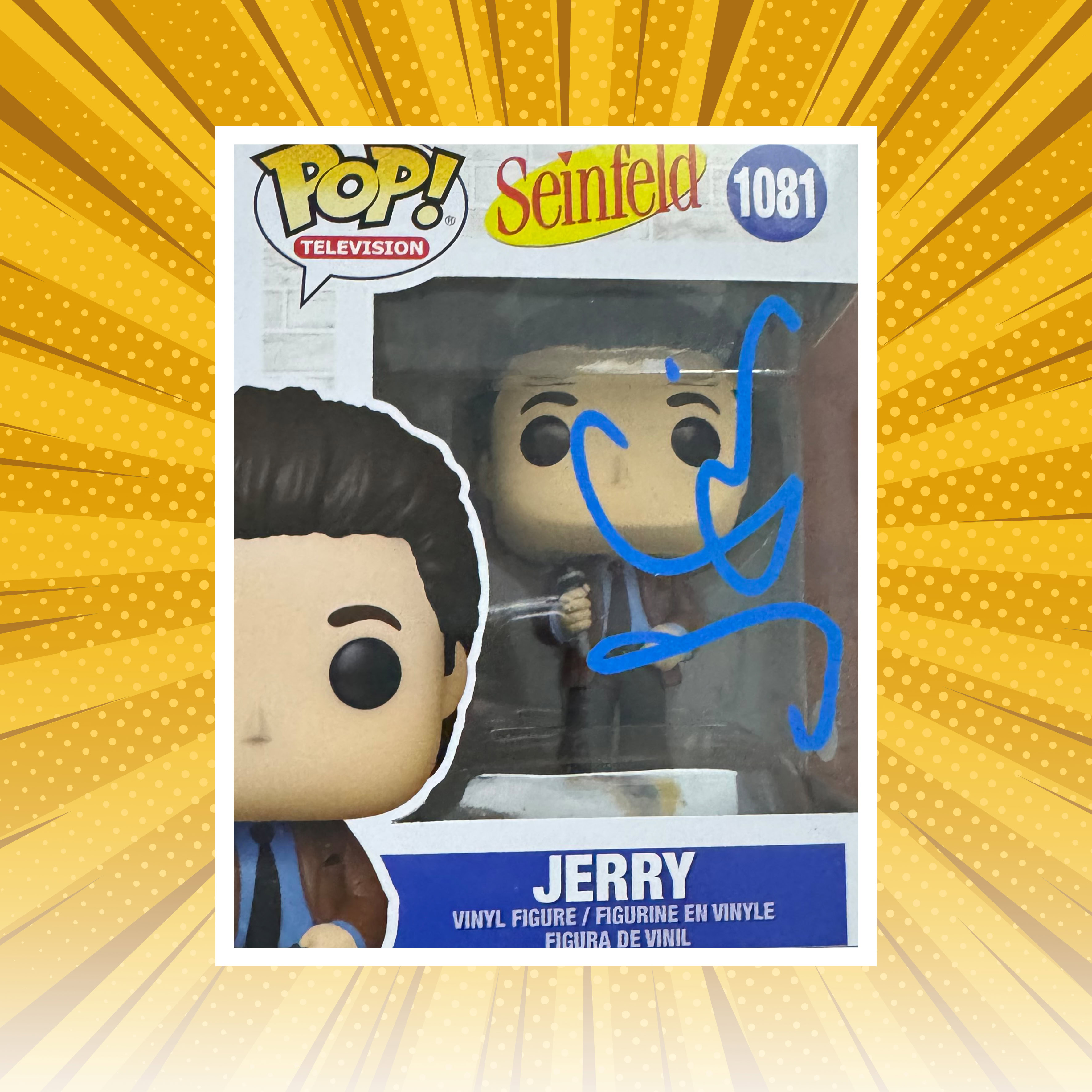 Jerry Seinfeld – “Jerry” Seinfeld #1081 Autographed ...