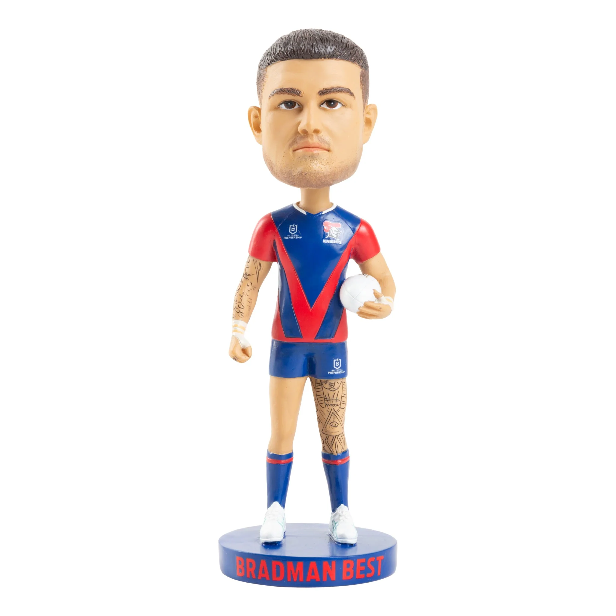 BRADMAN BEST Newcastle Knights NRL Bobblehead