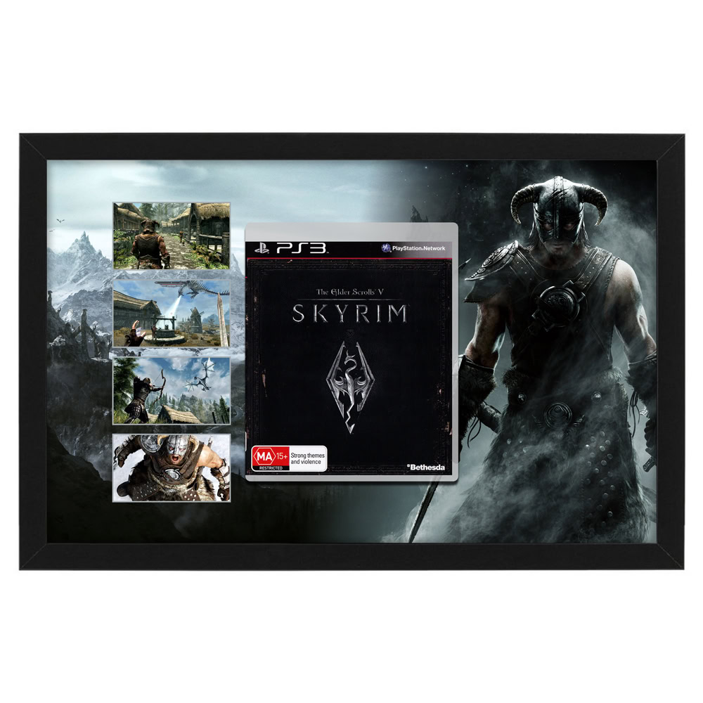 Game Display – “Elder Scrolls V Skyrim”