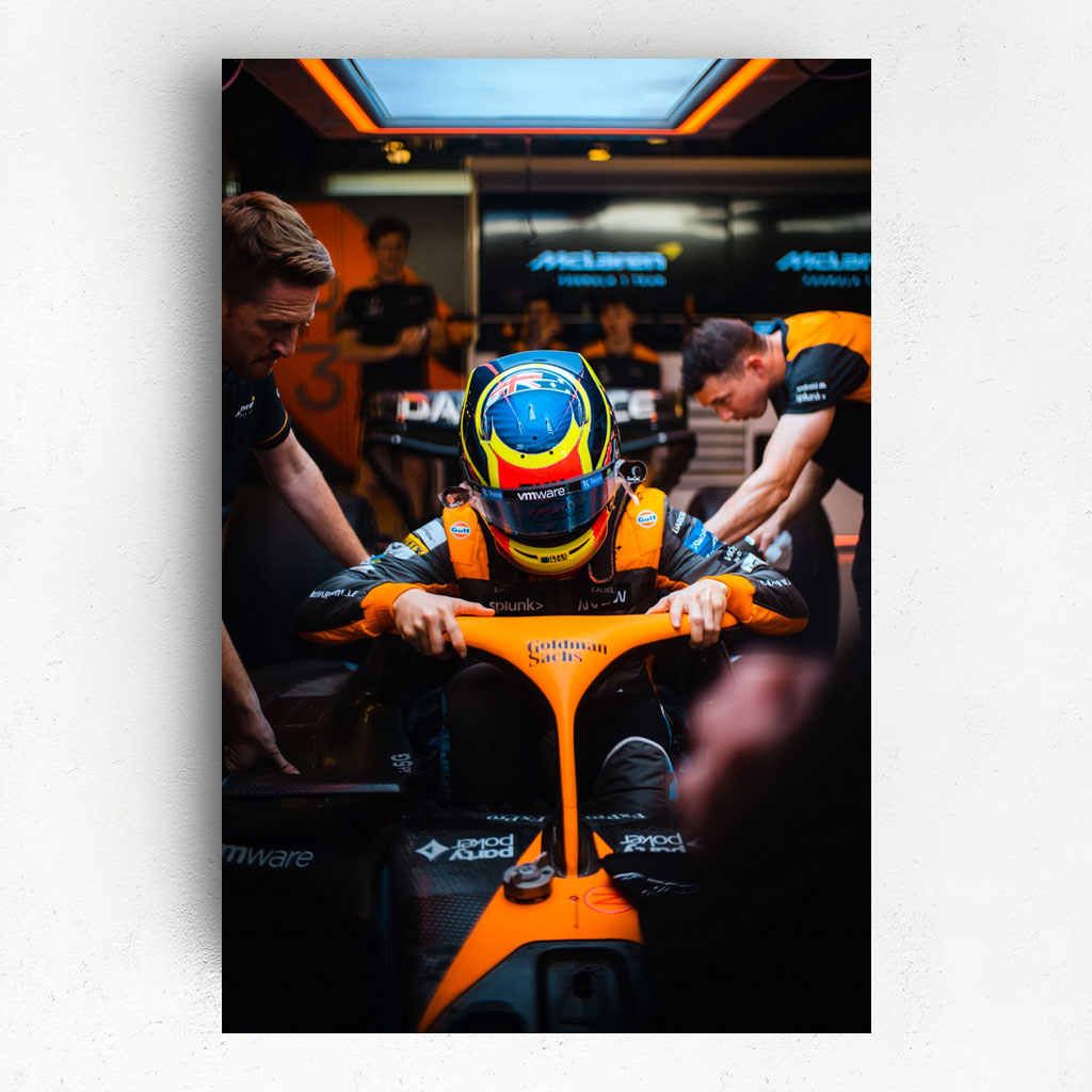Canvas – Oscar Piastri Mclaren H3