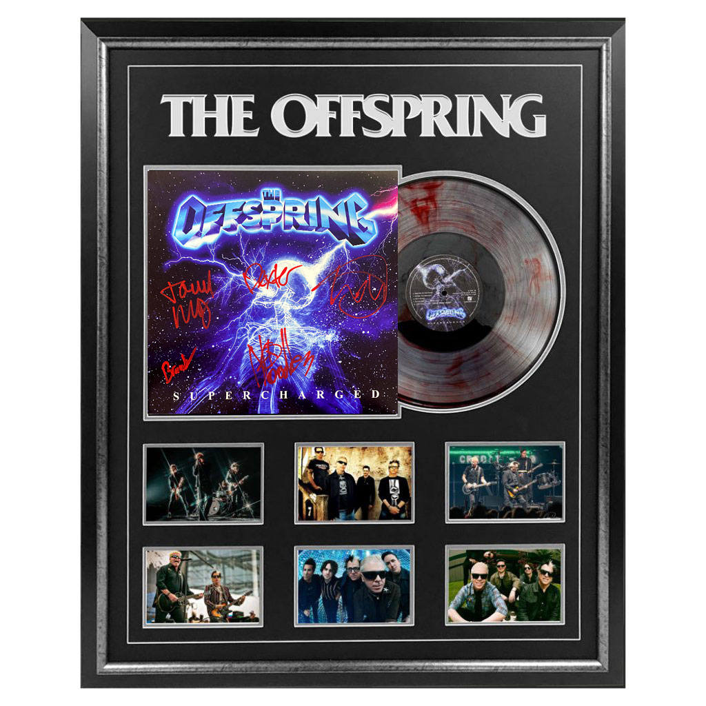 Music – The Offspring – Supercharged Signed & Framed ...