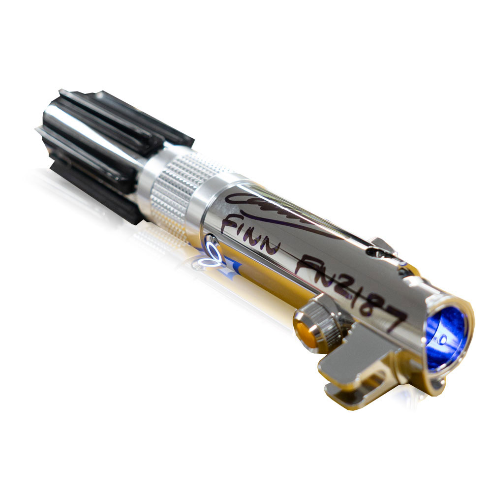 STAR WARS – John Boyega Signed Lightsaber
