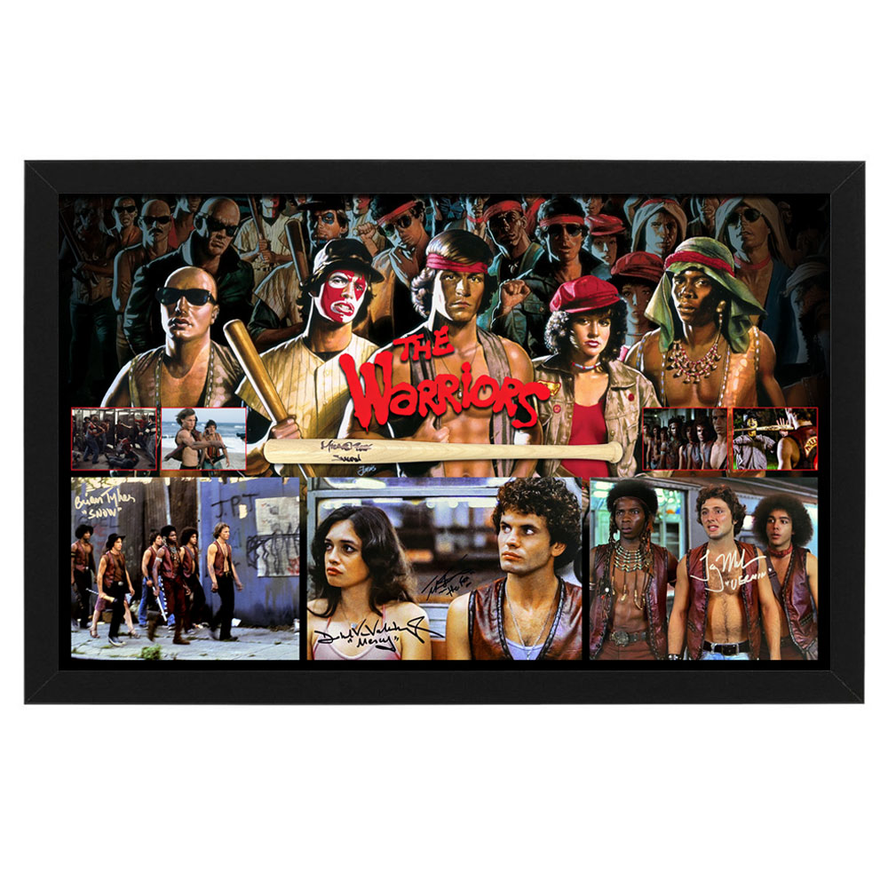The Warriors – Cast Signed & Framed Photo Display