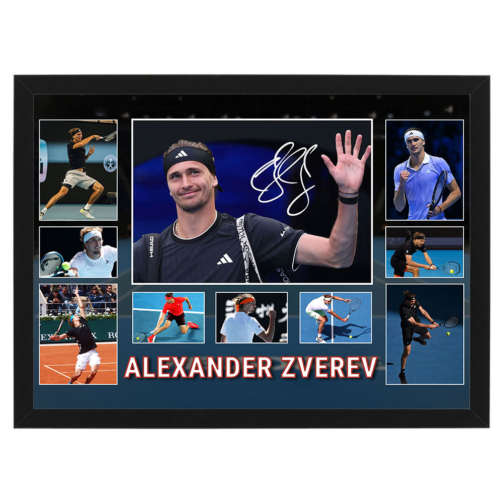 Tennis – Alexander Zverev Large Photo Collage