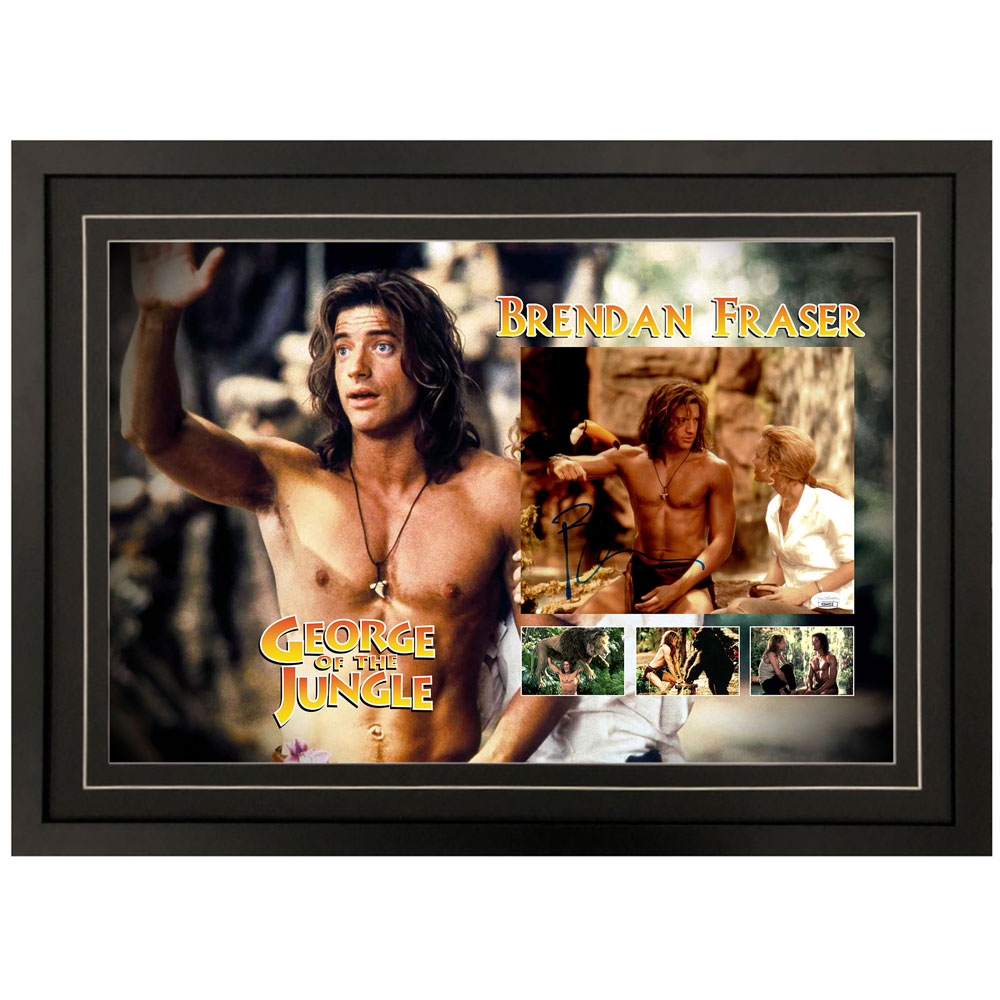 Brendan Fraser – “George of the Jungle” Signed &...