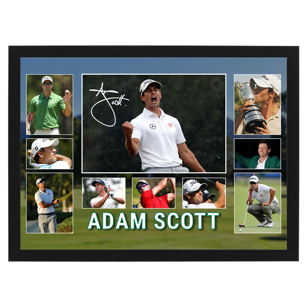 Golf – Adam Scott Large Photo Collage