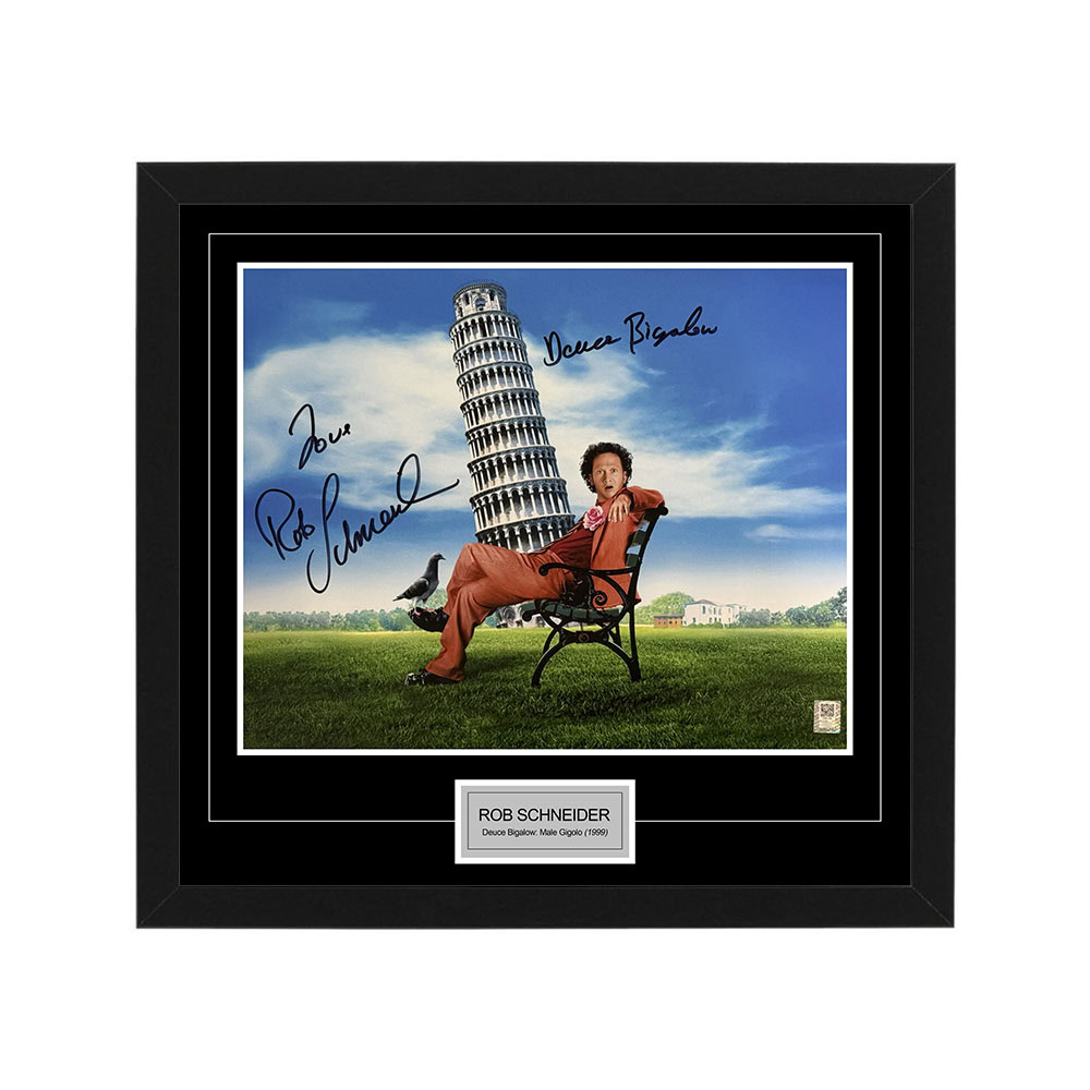 Rob Schneider – “Deuce Bigalow: Male Gigolo” Signed ...