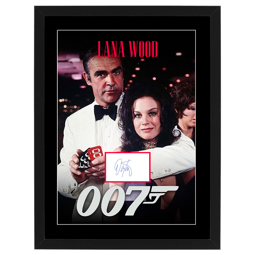 Lana Wood – James Bond 007 Diamonds Are Forever Signed & Fr...
