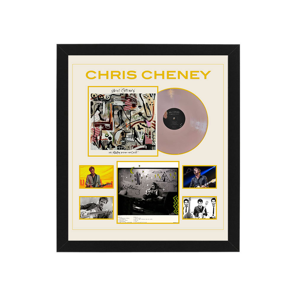 Chris Cheney “Storm Before the Calm” Signed & Framed ...