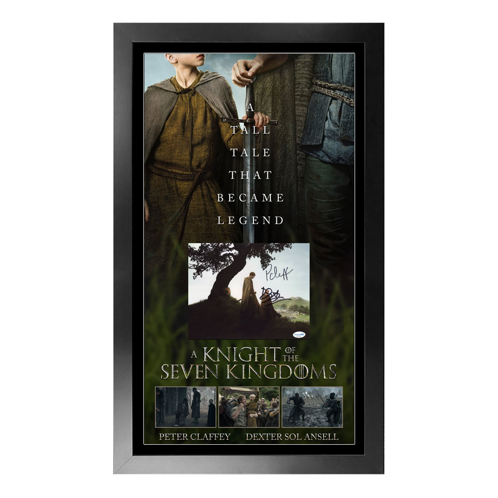 Peter Claffey & Dexter Sol Ansell Signed & Framed “A K...