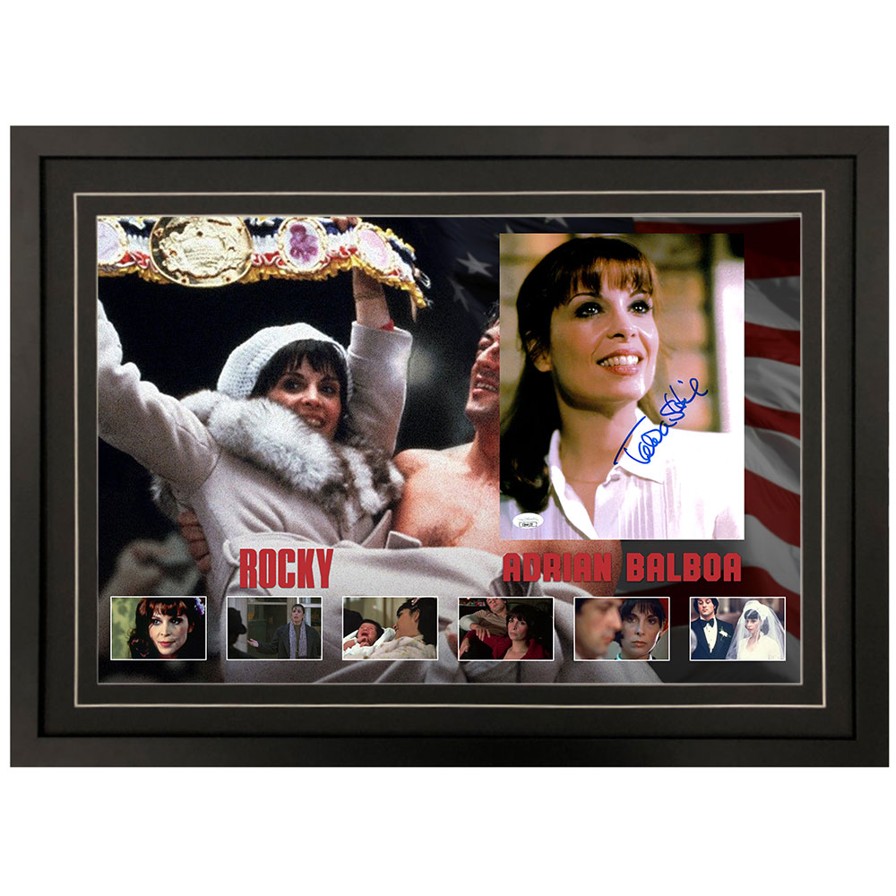Talia Shire – “Rocky” Signed & Framed 8×10...