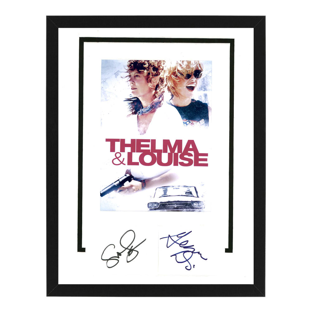 Thelma & Louise – Signed & Framed 8×10 Photo Disp...