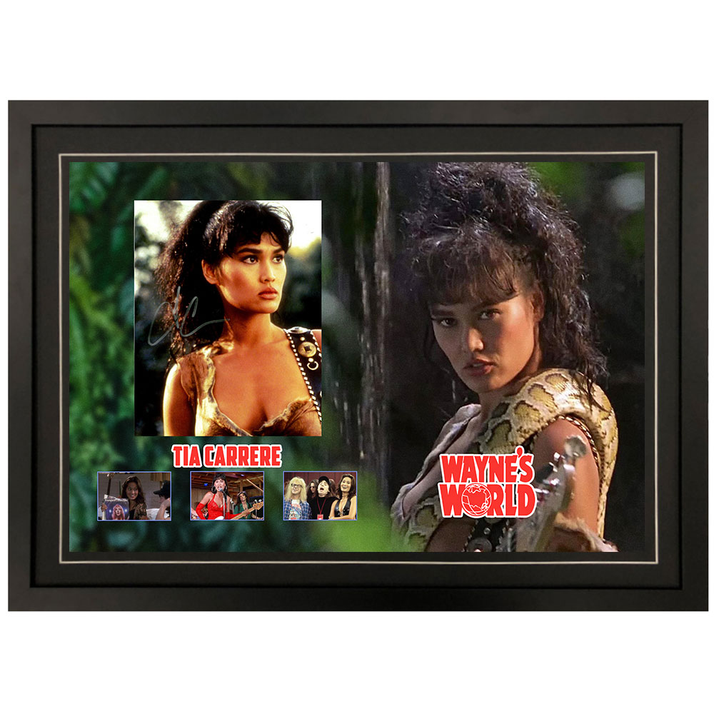 Tia Carrere – “Wayne’s World” Signed & Fr...