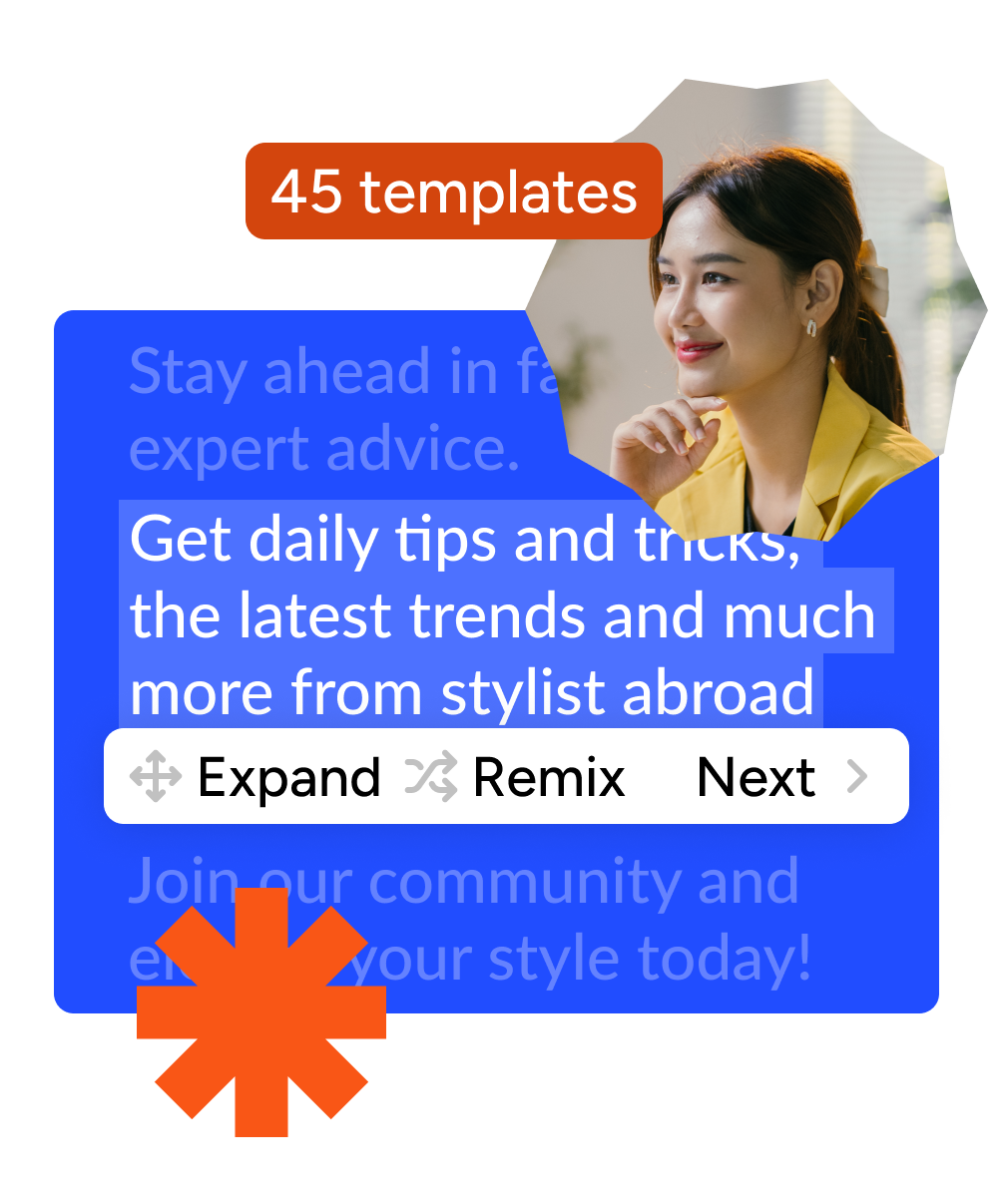 Instant copy generation that saves serious time